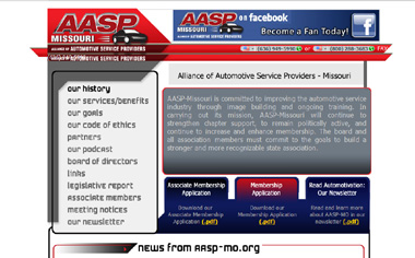 Click Here to Visit the AASP-MO.Org Website - Courtesy of 2GuysTalking.Com!