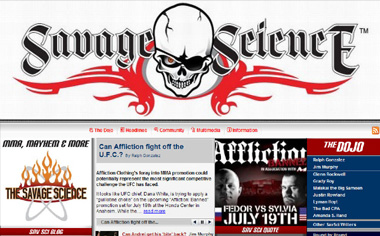 Click Here to Learn More About "The Savage Science - MMA, Mahem and More!"